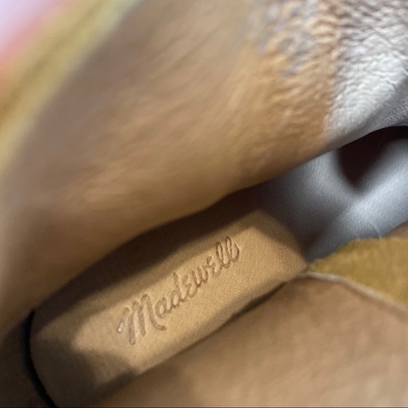 Madewell Bryce Tan Suede Ankle Bootie 9.5 - Picture 12 of 16
